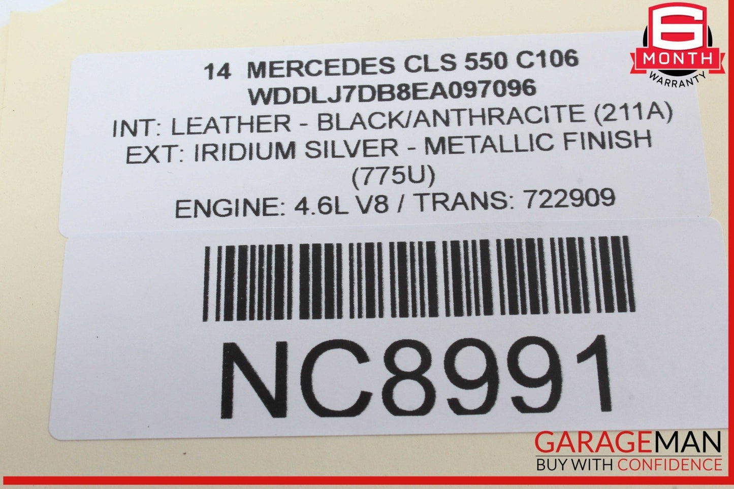 12-14 Mercedes W218 CLS550 Park Assist Parktronic Sensor Control Module OEM