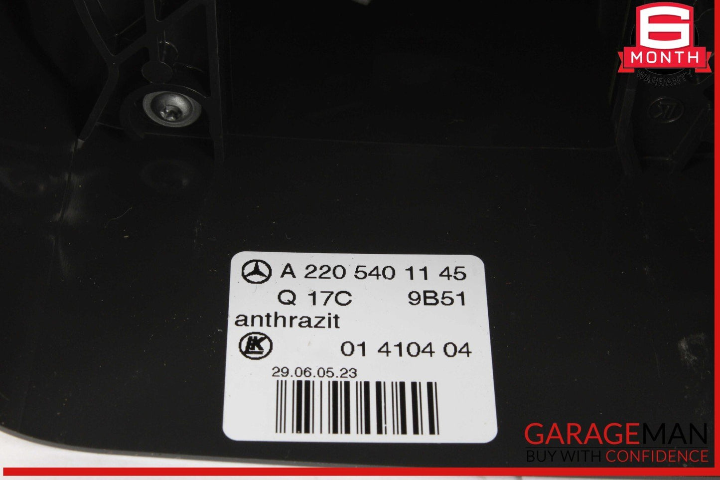 00-06 Mercedes W220 S500 Steering Column Control Switches Assembly Black OEM