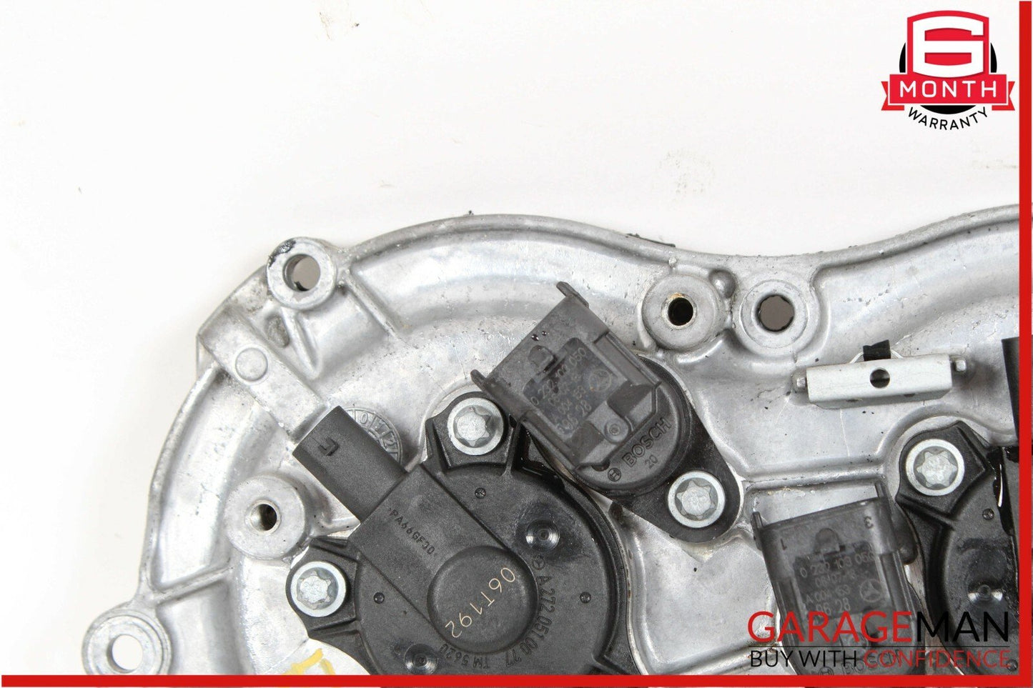 06-10 Mercedes E350 R350 S550 Front Left Side Engine Timing Chain Cover Plate