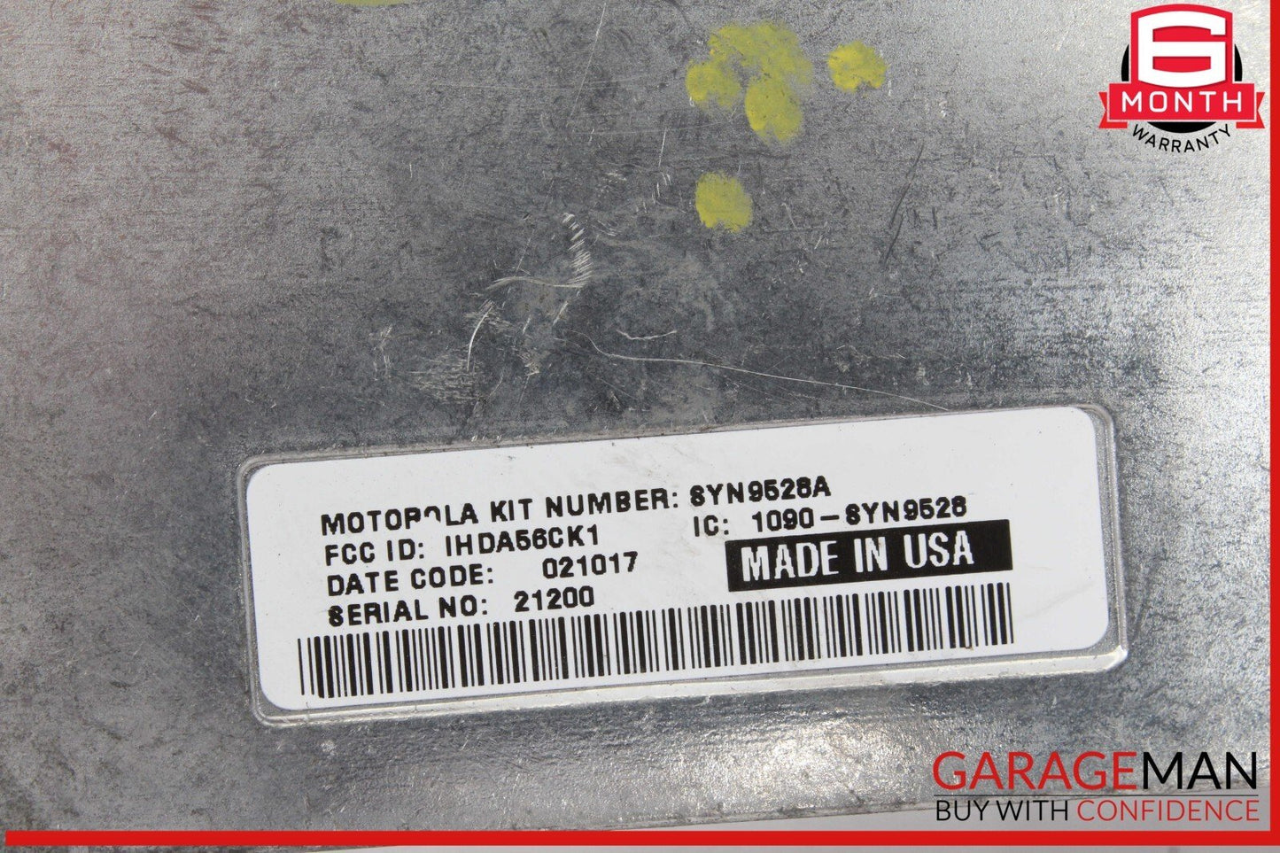 00-10 Mercedes R230 S55 CL55 AMG S500 CL550 Voice Control Module SYN9528A OEM