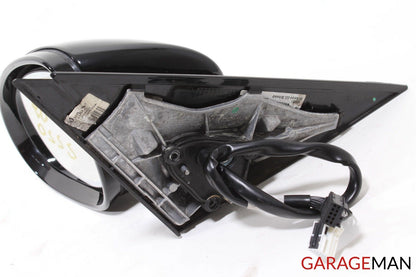 07-09 Mercedes W221 S550 S600 Front Left Driver Side Mirror Door Rear View Black