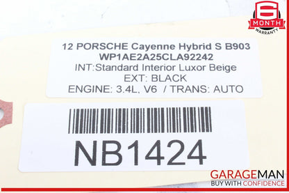 11-12 Porsche Cayenne 958 Hybrid S Battery Power Voltage Inverter Converter OEM