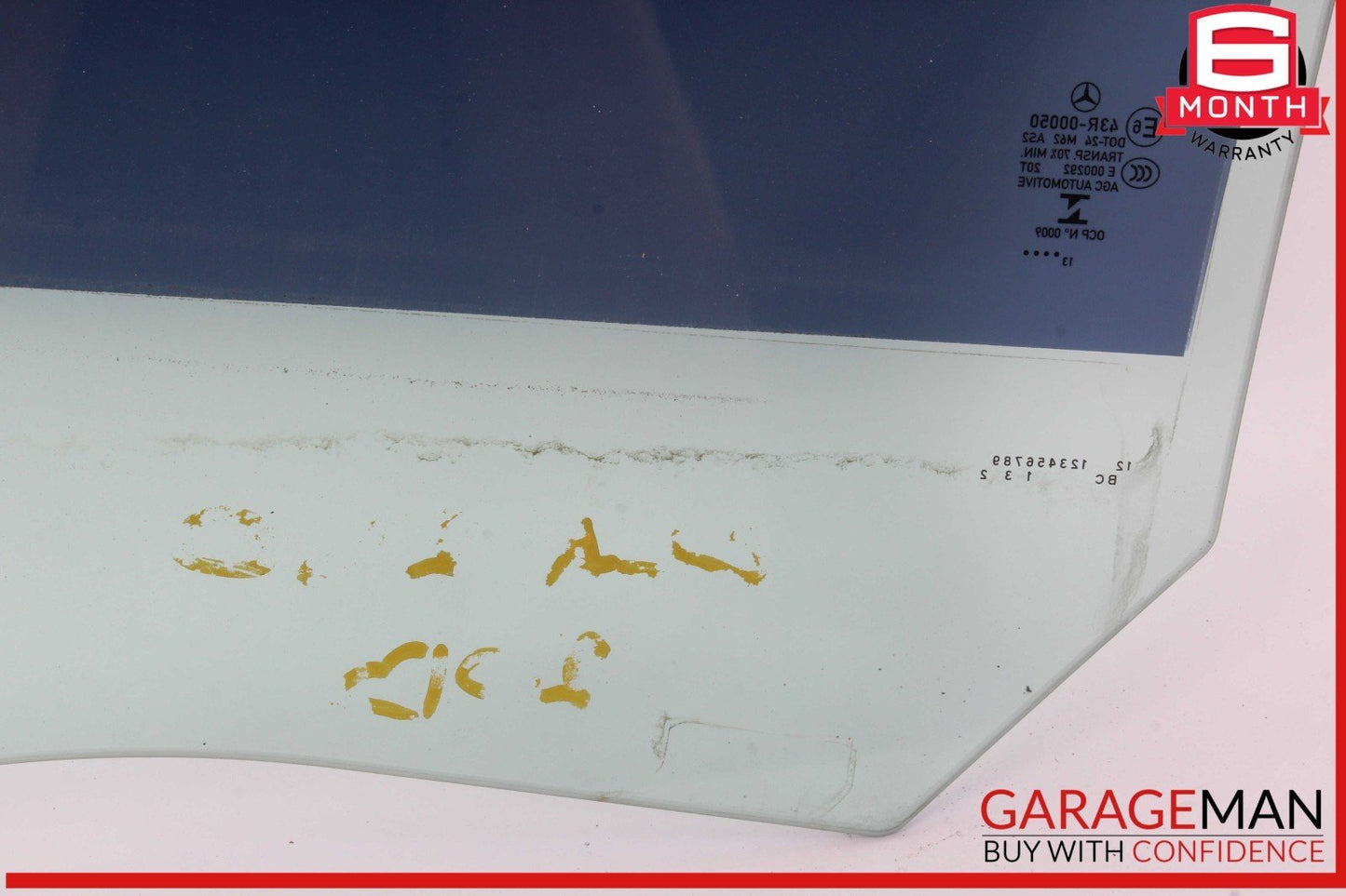 14-18 Mercedes W117 CLA250 Rear Right Passenger Side Door Window Glass OEM