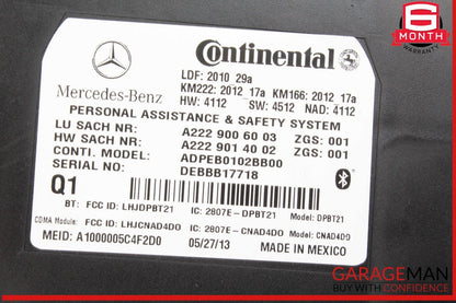 10-20 Mercedes W218 CLS550 GLA250 SL400 Communication Control Module Unit OEM