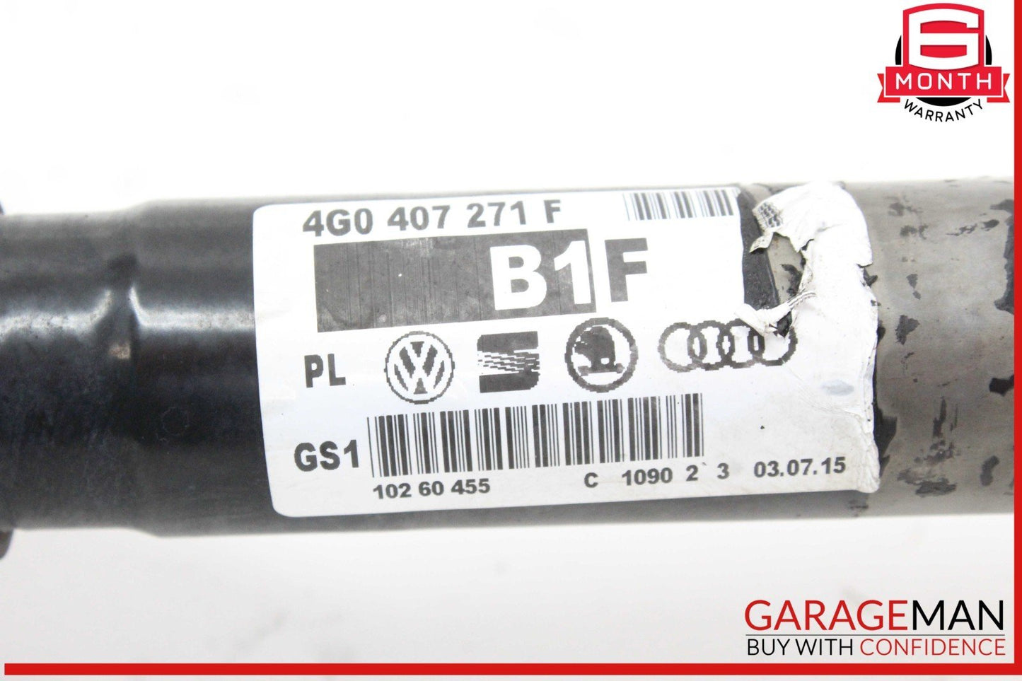 2012-2016 Audi A8 Front Left Or Right CV Axle Shaft 4G0407271F Genuine