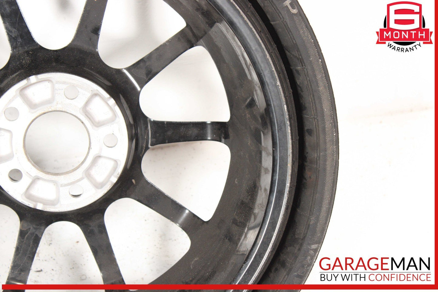 03-12 Mercedes R230 SL500 Emergency Spare Tire Wheel Donut Rim 17" R17