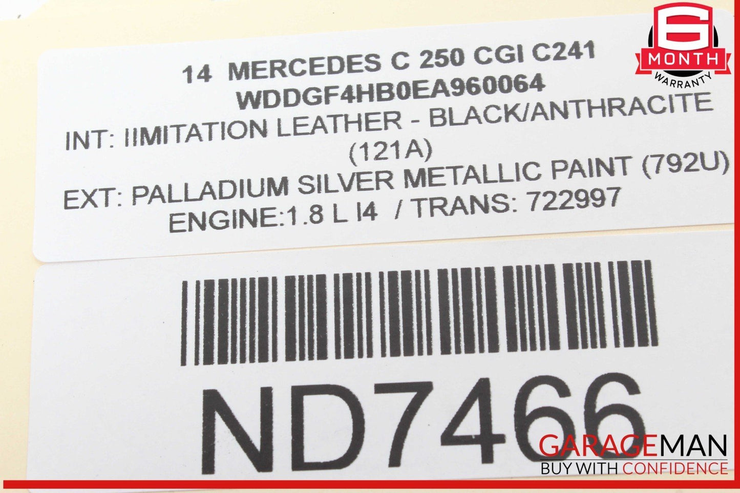 08-14 Mercedes W204 C250 CGI Front Right Side Seat Adjust Control Switch OEM