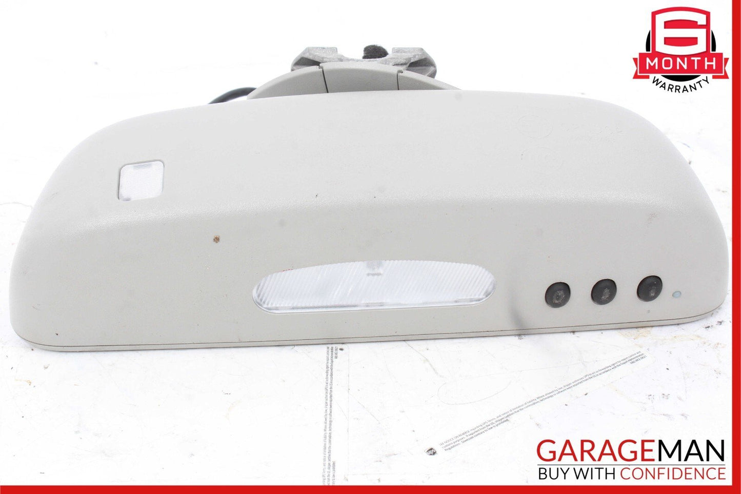 06-11 Mercedes W219 CLS500 CLS550 CLS63 AMG Front Interior Rear View Mirror Grey