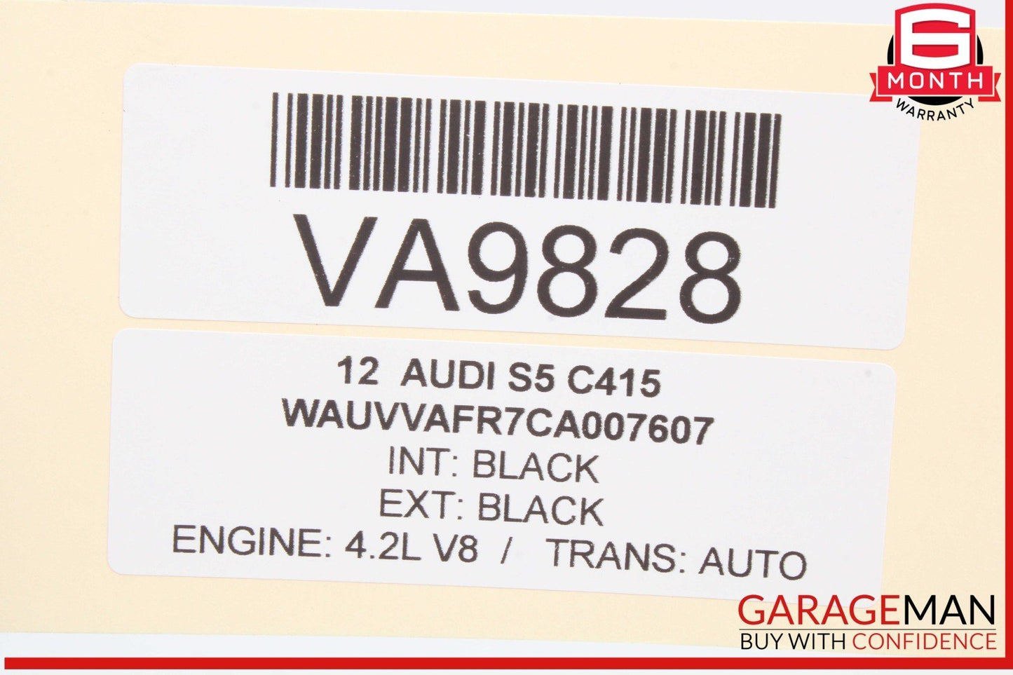 09-17 Audi S5 SQ5 Front Right Passenger Side Door Lock Latch Actuator 8J1837016D