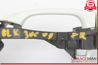 05-11 Mercedes R171 SLK300 SLK350 Front Right Side Exterior Door Handle White