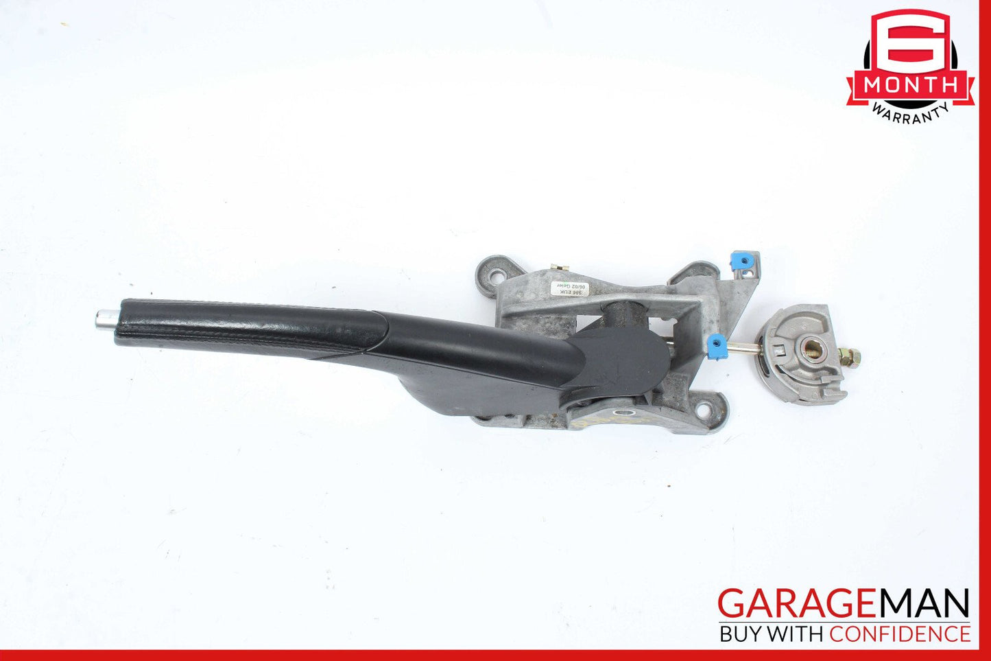 97-04 Porsche 911 996 Boxster 986 Parking Brake Handle Carbon Cracked Script OEM