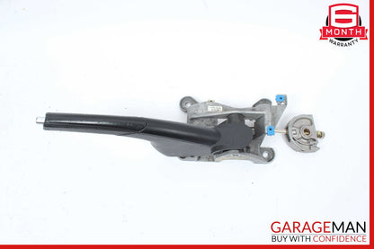 97-04 Porsche 911 996 Boxster 986 Parking Brake Handle Carbon Cracked Script OEM