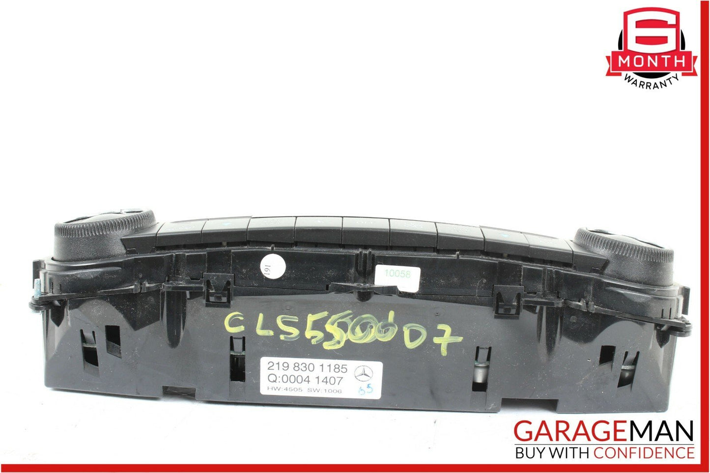06-11 Mercedes W219 CLS550 A/C AC Heater Temperature Climate Control Switch OEM