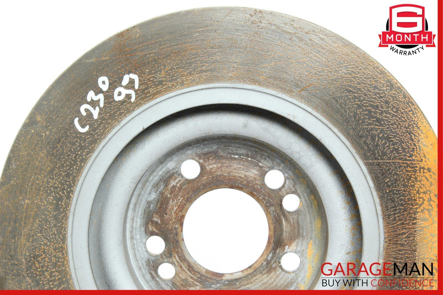 94-02 Mercedes W202 C230 SL500 Front Brake Rotors Disc Left and Right Set OEM