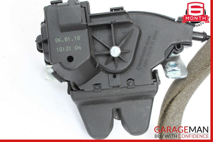 08-17 Mercedes W212 E550 Trunk Lid Latch Lock Actuator w/ Cylinder Lock Latch