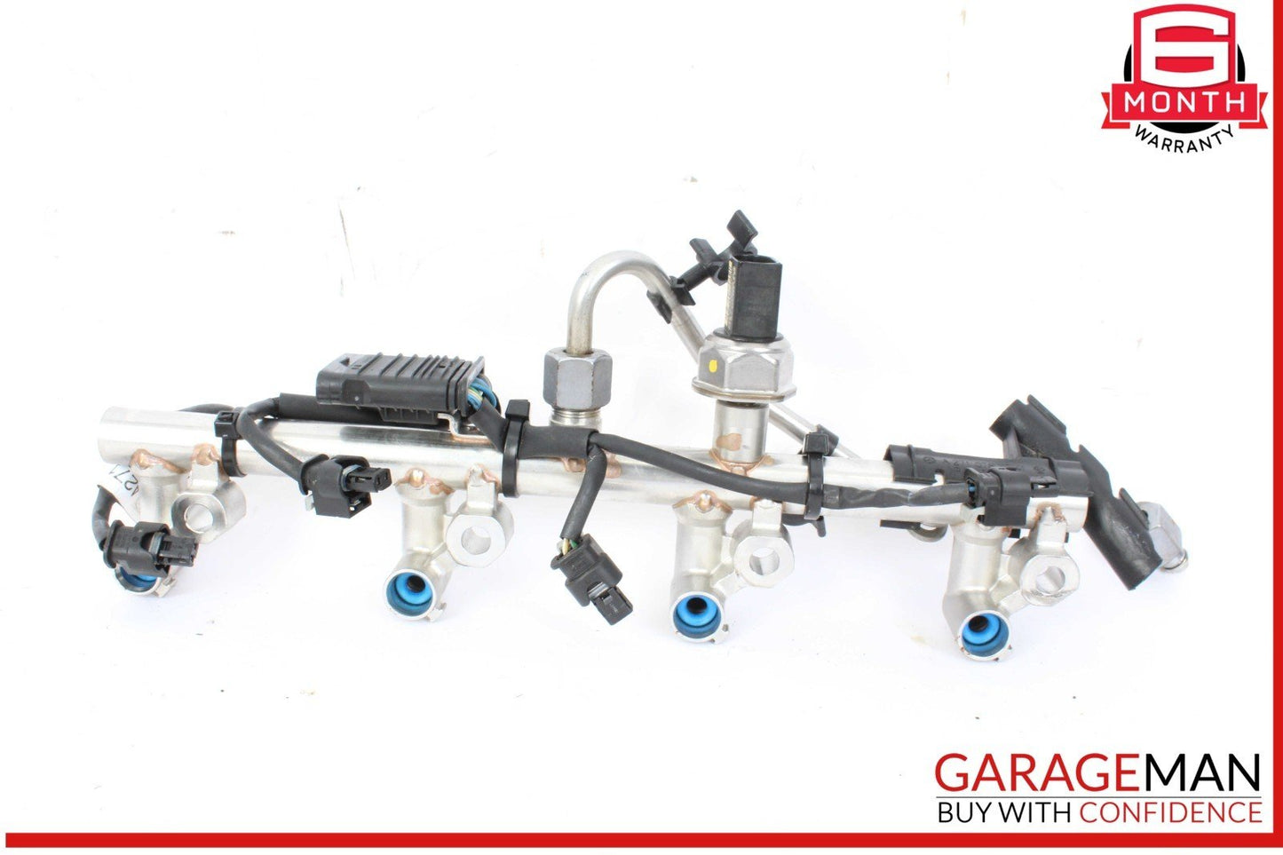 12-15 Mercedes W204 C250 SLK250 1.8L M271 Fuel Injector Rail Line Assembly OEM