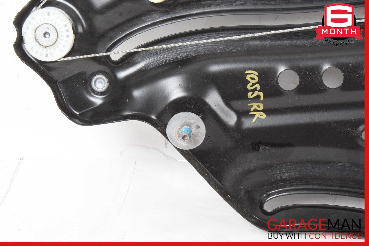 10-17 Audi S5 A5 Convertible Rear Right Quarter Window Regulator Motor Plate OEM
