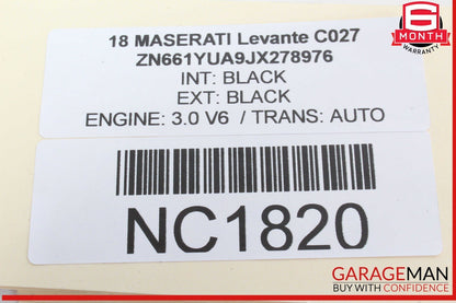 14-20 Maserati Levante M161 Quattroporte Brake Stop Pedal Assembly OEM