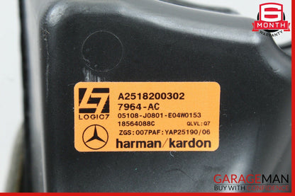06-12 Mercedes W251 R350 R500 Rear Left Quarter Sound Speaker 2518200302 OEM