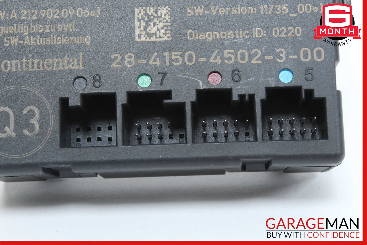 08-18 Mercedes R172 SLK250 C250 CLS550 Front Left Side Door Control Module OEM