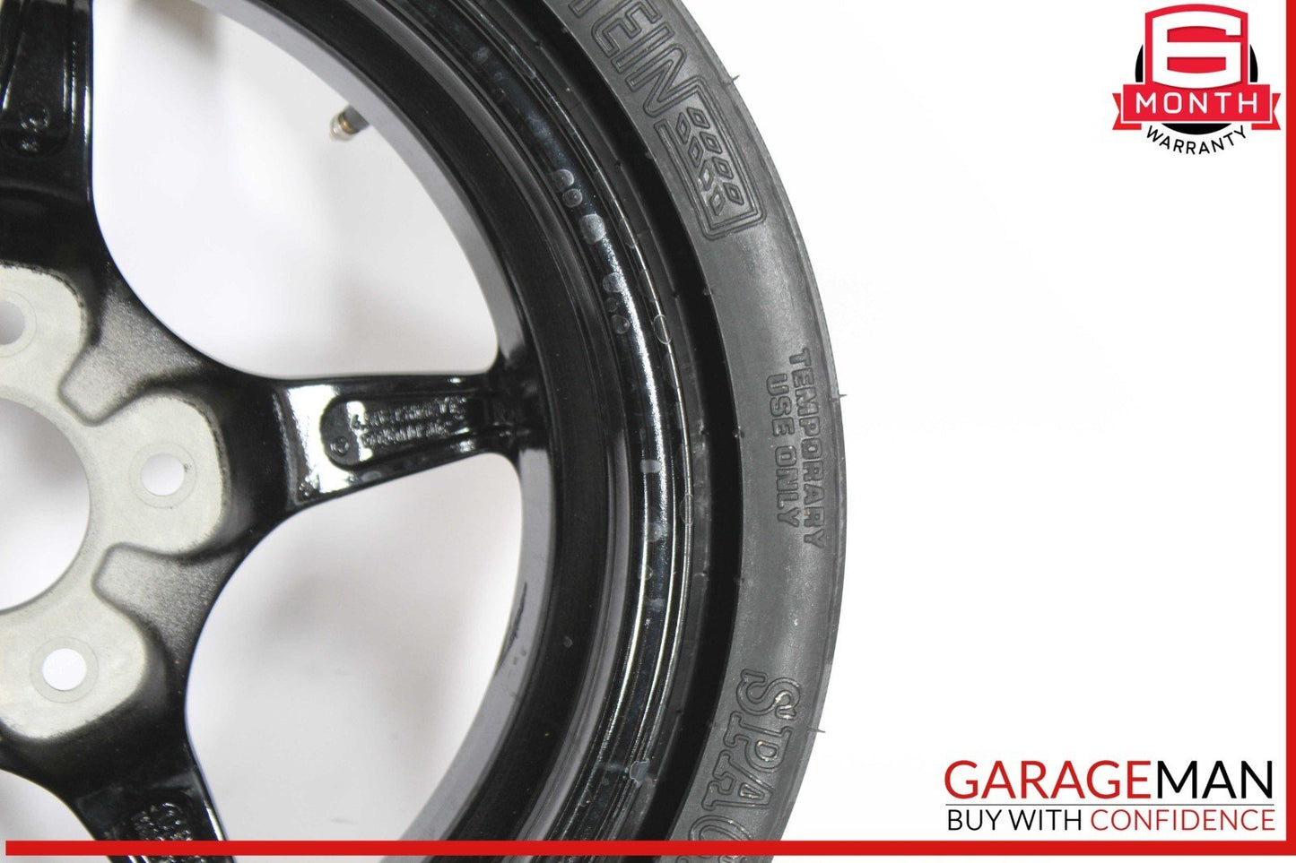 97-04 Mercedes R170 SLK320 SLK230 Donut Spare Tire Wheel Rim 165 4.5x15" OEM