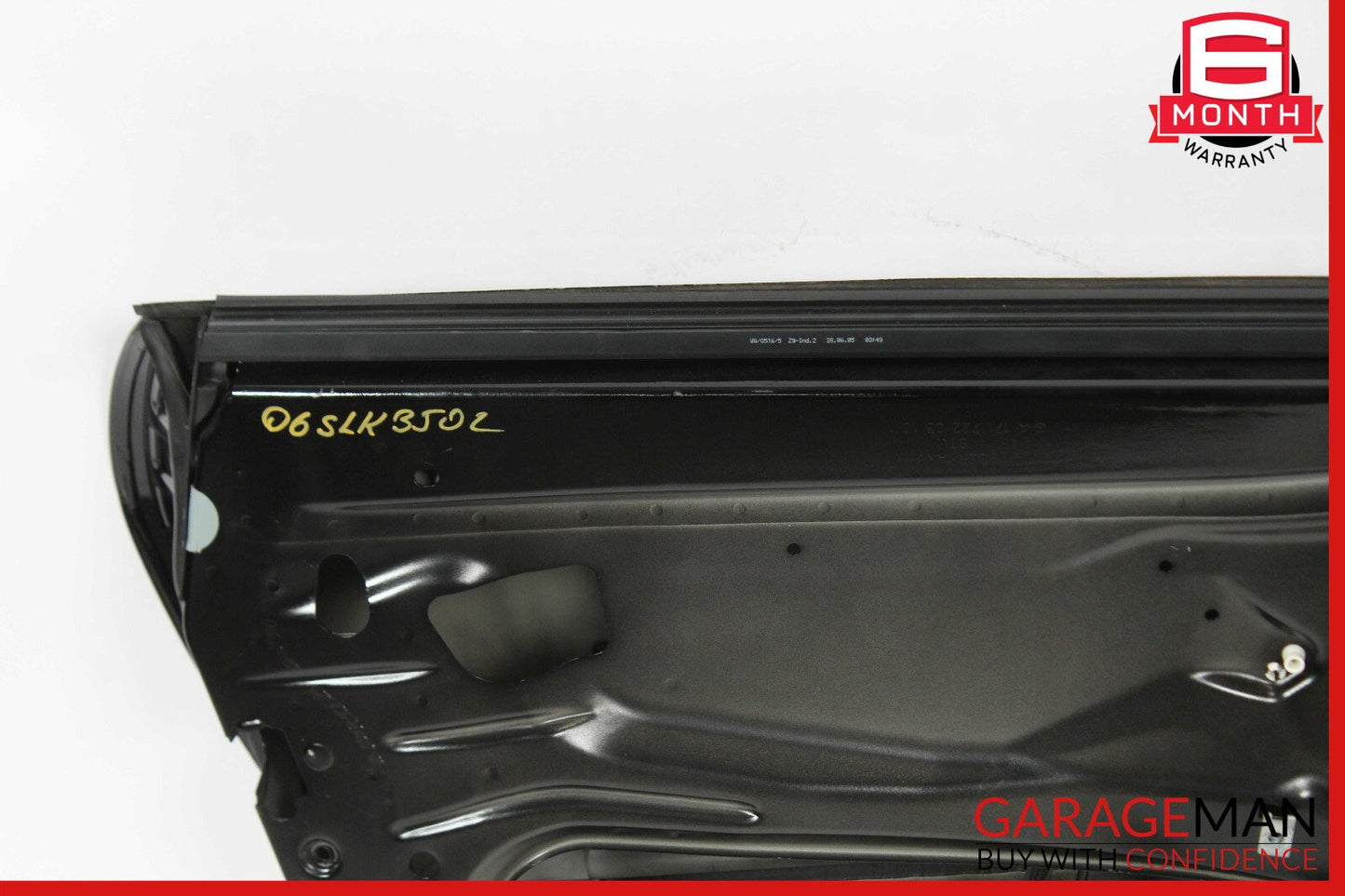 05-11 Mercedes R171 SLK350 Exterior Front Right Door Shell Black OEM