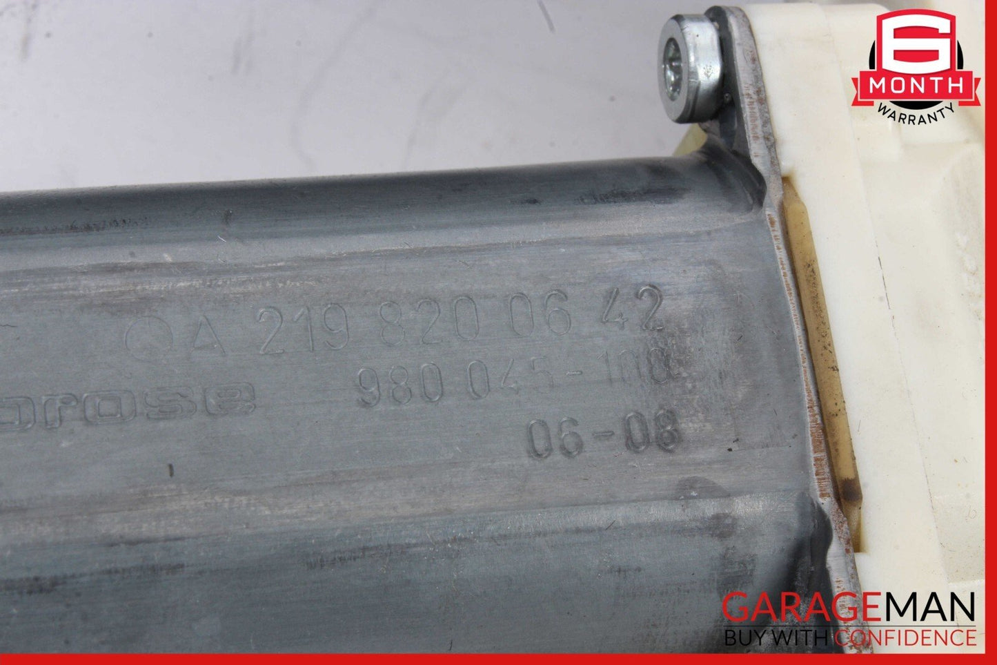 06-11 Mercedes W219 CLS550 CLS63 Rear Right Passenger Door Window Motor OEM
