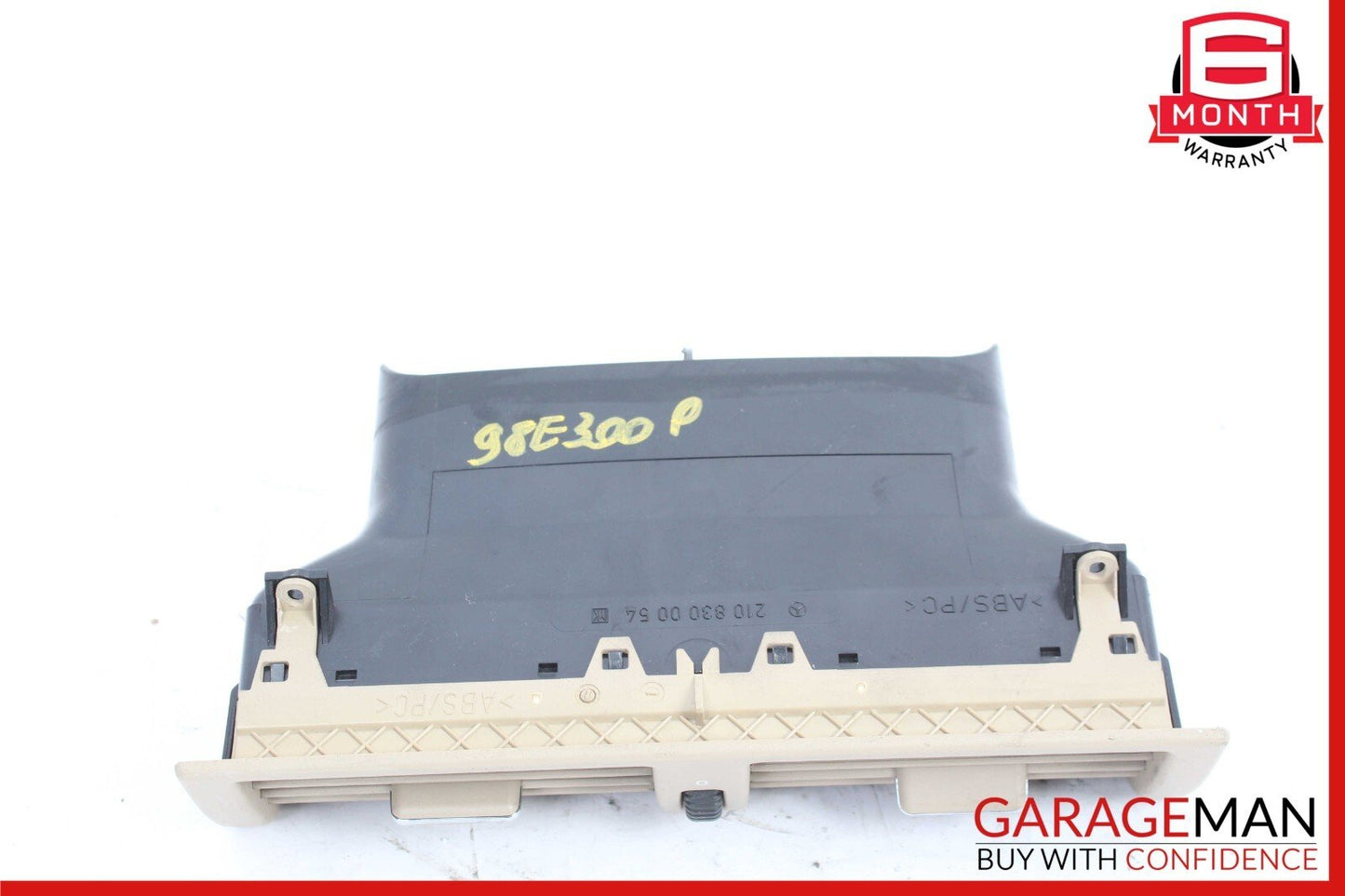 96-03 Mercedes W210 E300 E55 AMG Center Air Dash AC A/C Heater Vent Gray OEM