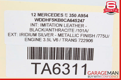 08-18 Mercedes W212 E350 E400 Front Right Side Door Control Module 212900430 OEM