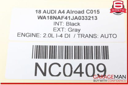 17-24 Audi A4 Allroad Front Right Passenger Side Door Control Module Unit OEM
