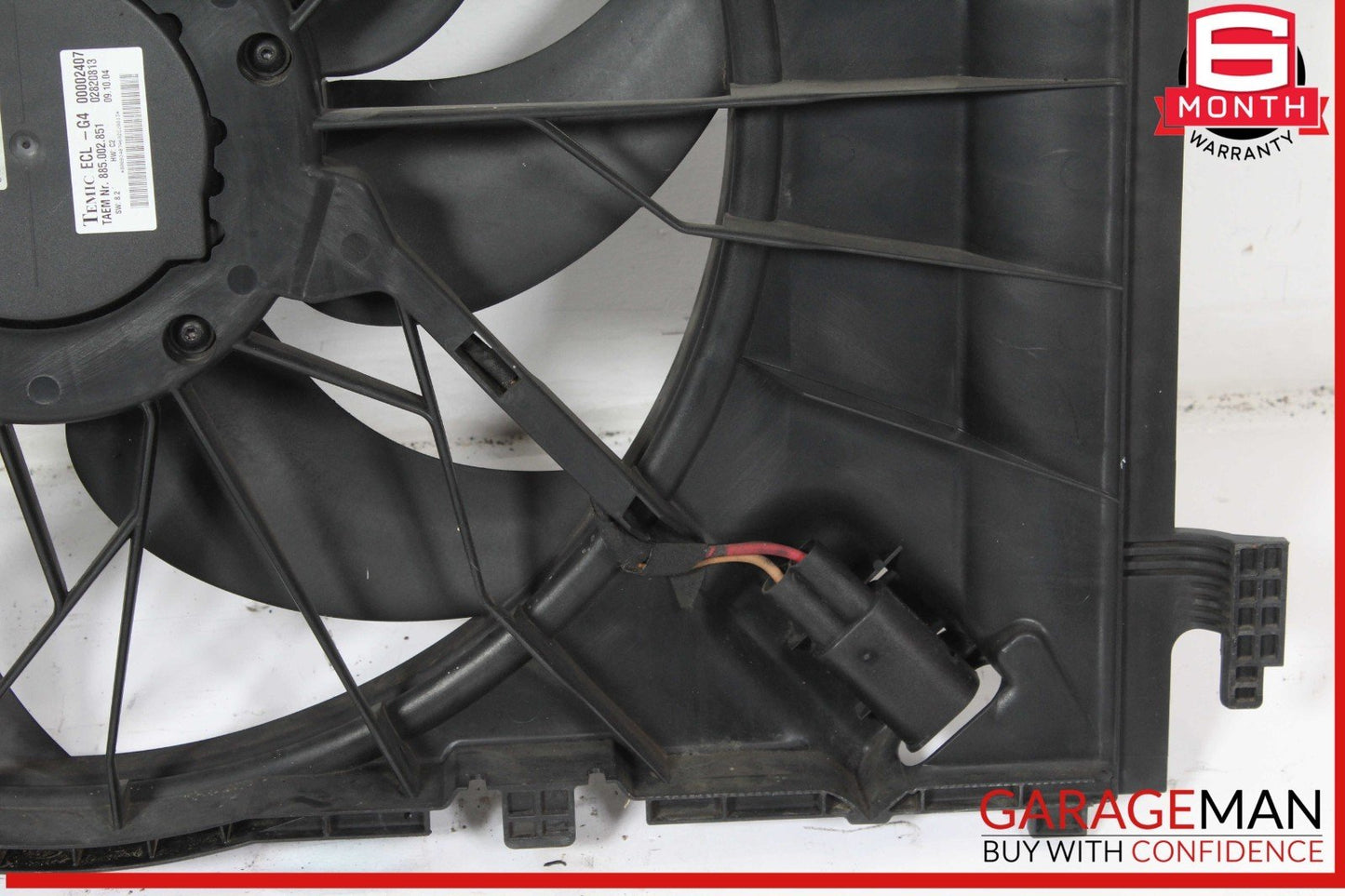 05-09 Mercedes W203 C230 C350 CLK350 Engine Radiator Cooling Fan Motor OEM