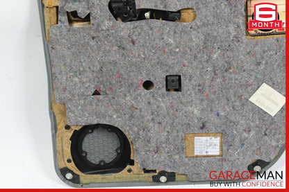96-03 Mercedes W210 E320 Rear Left Driver Side Interior Door Panel Grey OEM