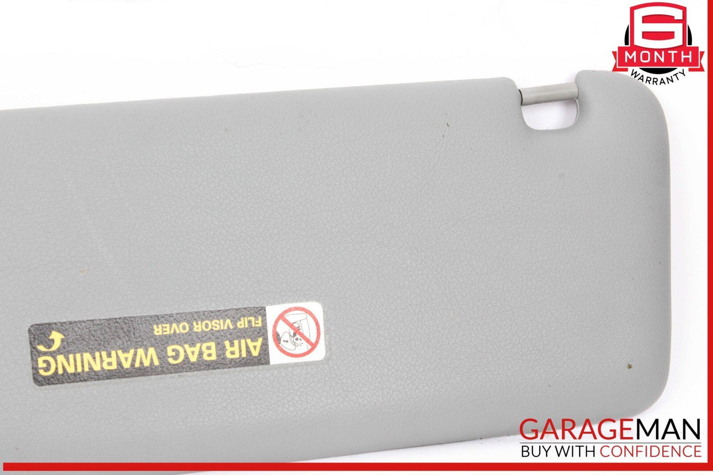03-10 Porsche Cayenne S 957 Front Right Side Sunvisor Sun Visor Shade Gray OEM