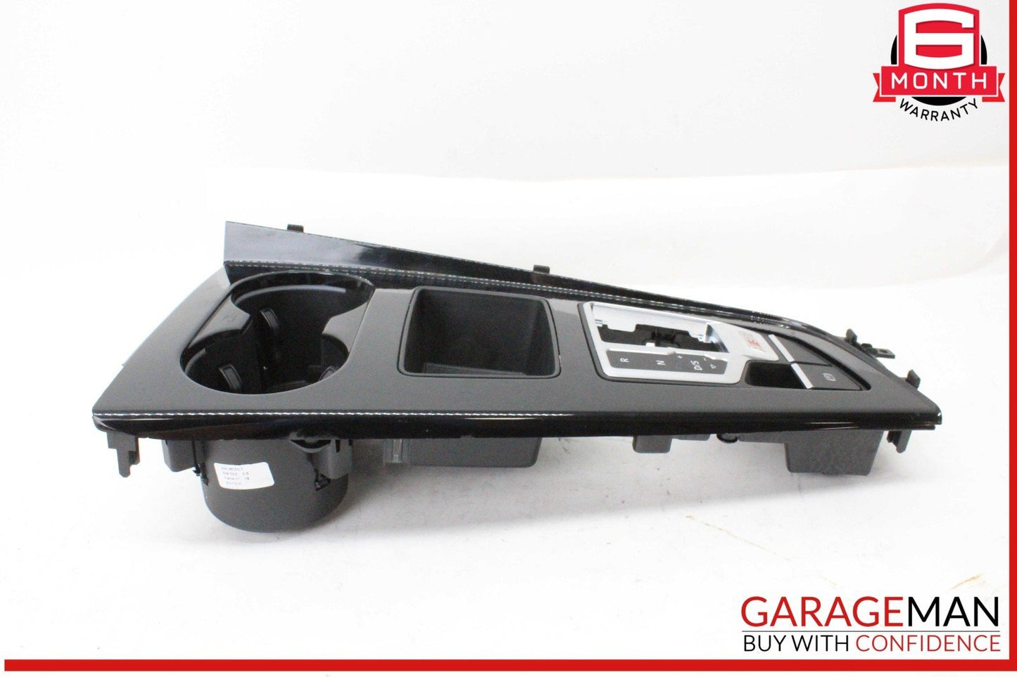 17-24 Audi S5 A4 Front Center Console Cup Holder w/ Shift Indicator Bezel OEM