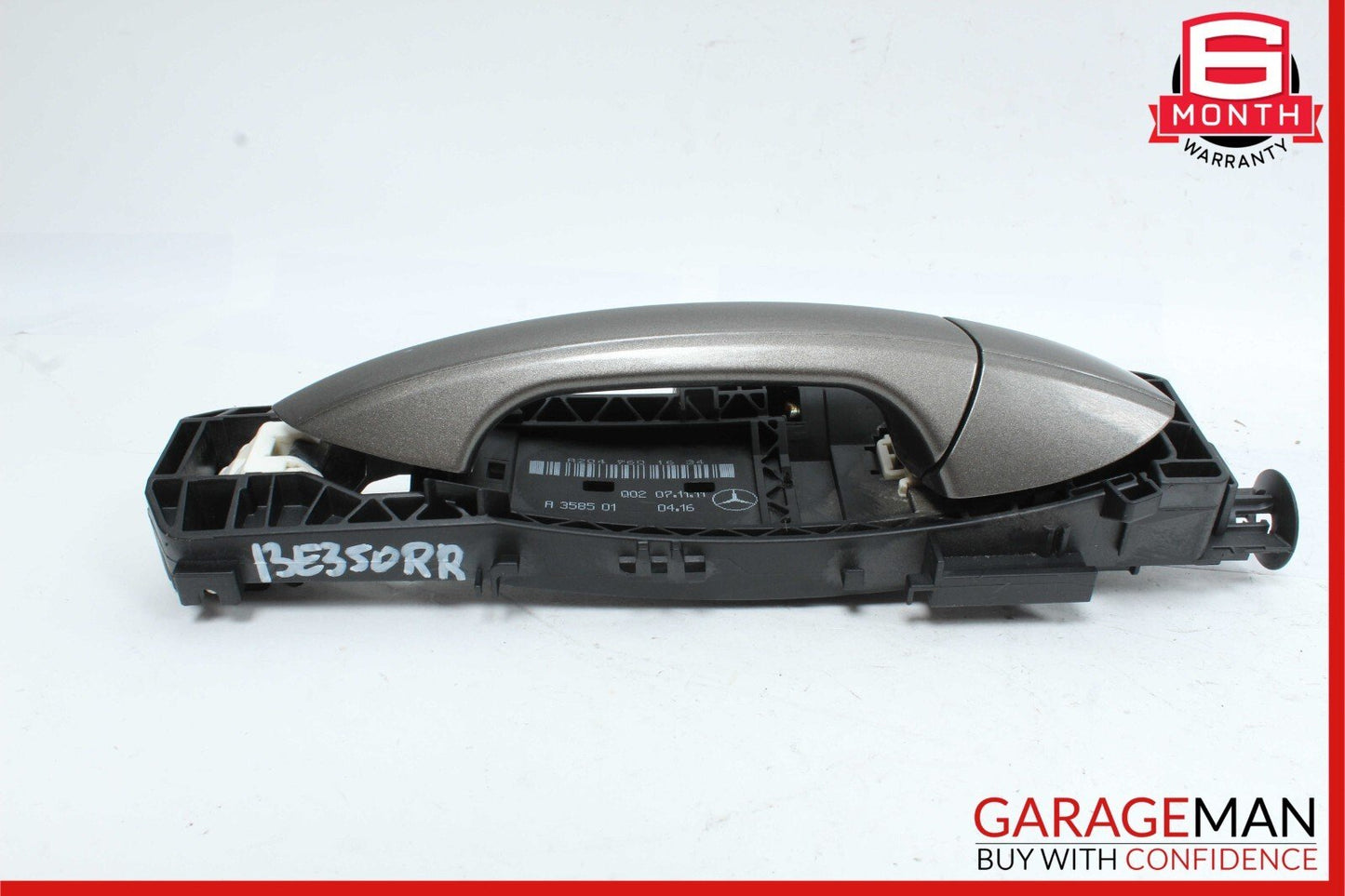 10-13 Mercedes W212 E350 Rear / Front Right Exterior Door Handle Indium Gray OEM