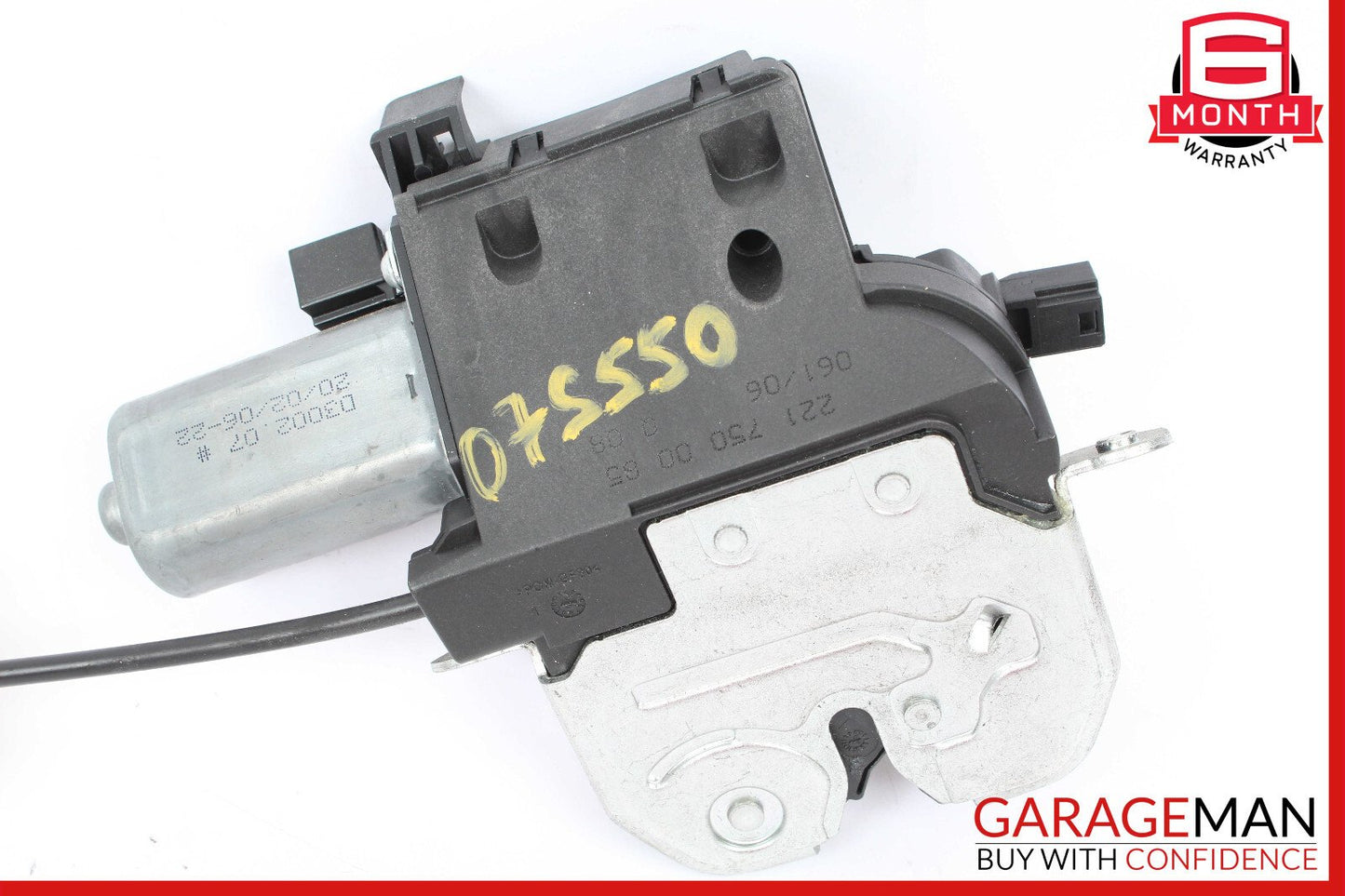 07-14 Mercedes W221 S550 S600 CL550 Rear Trunk Lid Latch Lock Actuator OEM