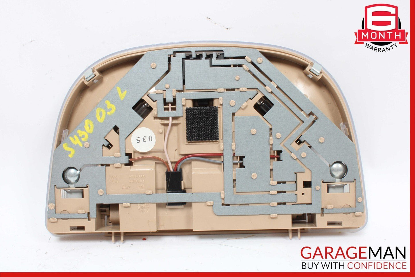 00-06 Mercedes W220 S430 S500 Rear Left or Right Side Reading Dome Light Mirror