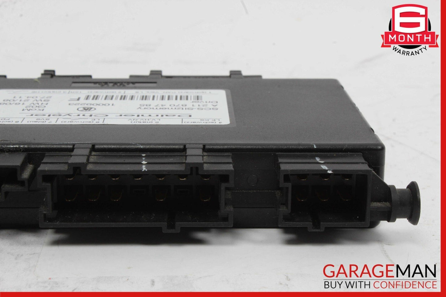 03-12 Mercedes ML500 GL350 E350 GL550 Front Left Side Seat Control Module Unit