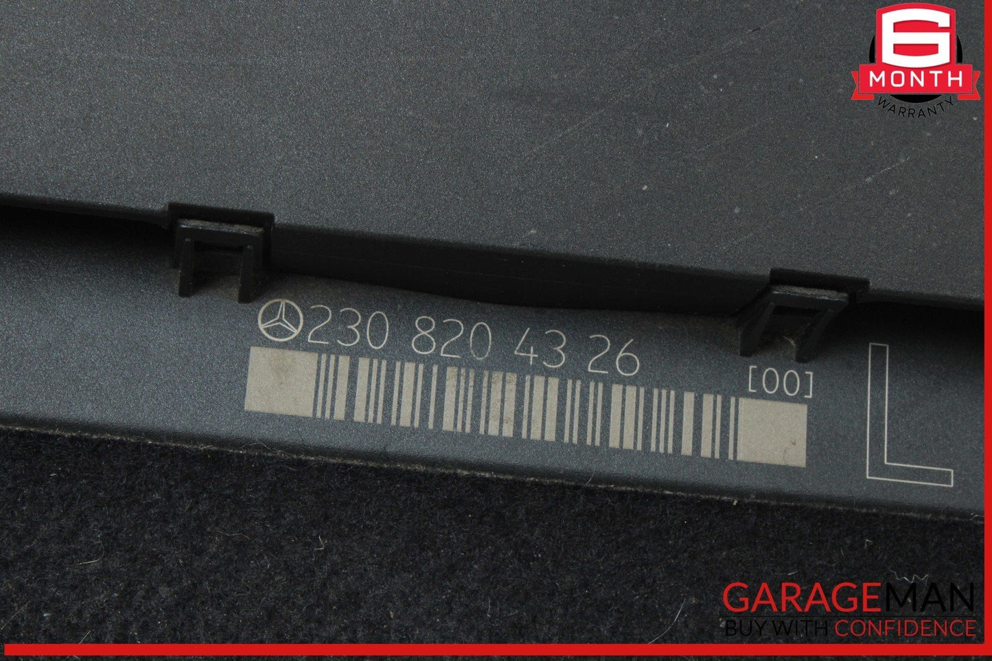 03-12 Mercedes R230 SL500 SL55 AMG Front Left Under Seat Control Module Unit OEM