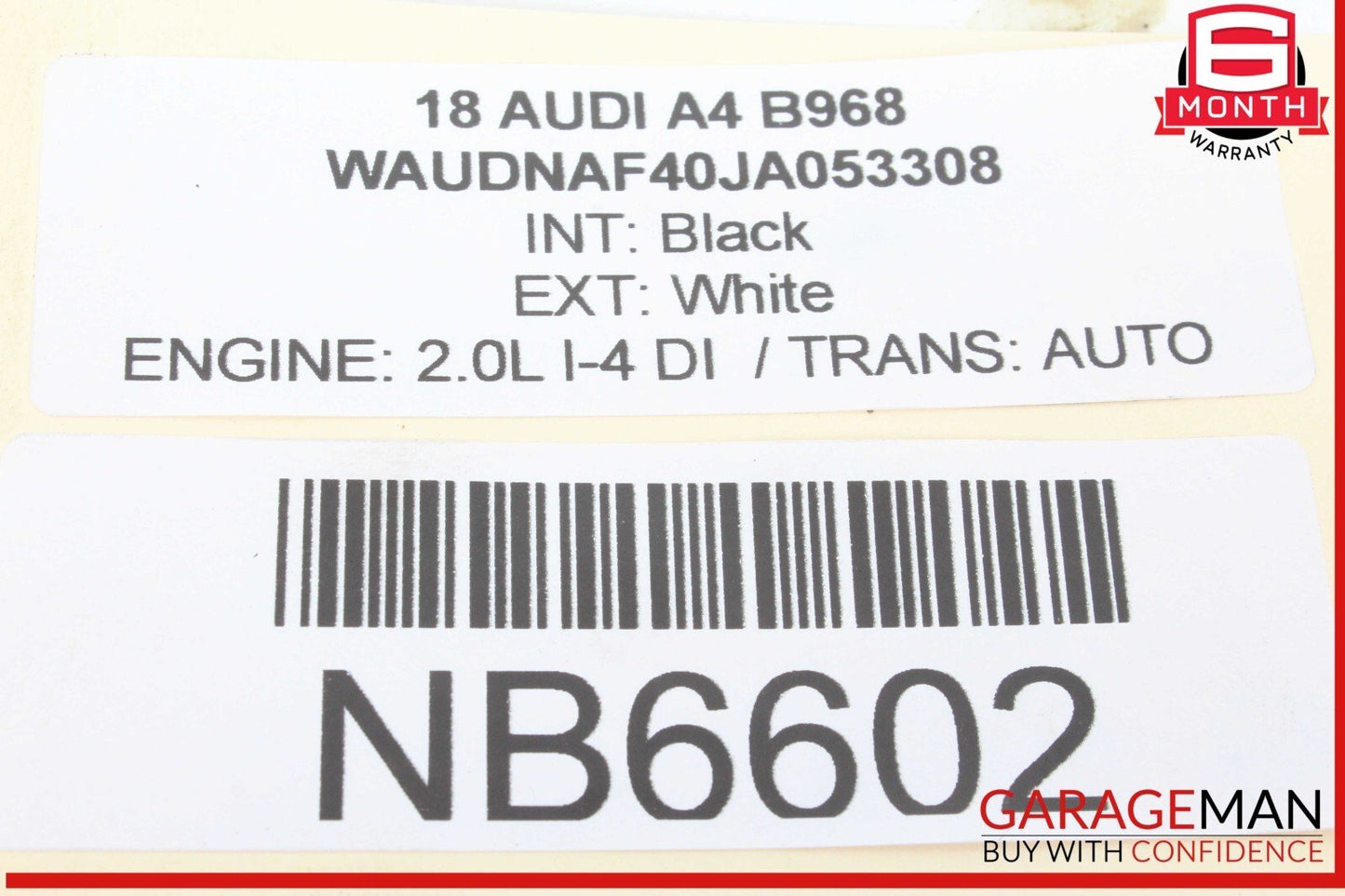 17-20 Audi A4 Engine Motor Starter Bosch 06L911021 OEM