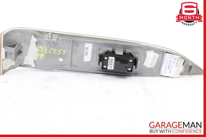 03-06 Mercedes W216 CL55 AMG Front Right Side Door Window Switch Trim Bezel Wood