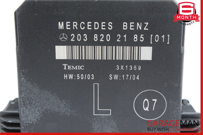 01-07 Mercedes W203 C230 C320 Rear Left Side Door Computer Control Module OEM