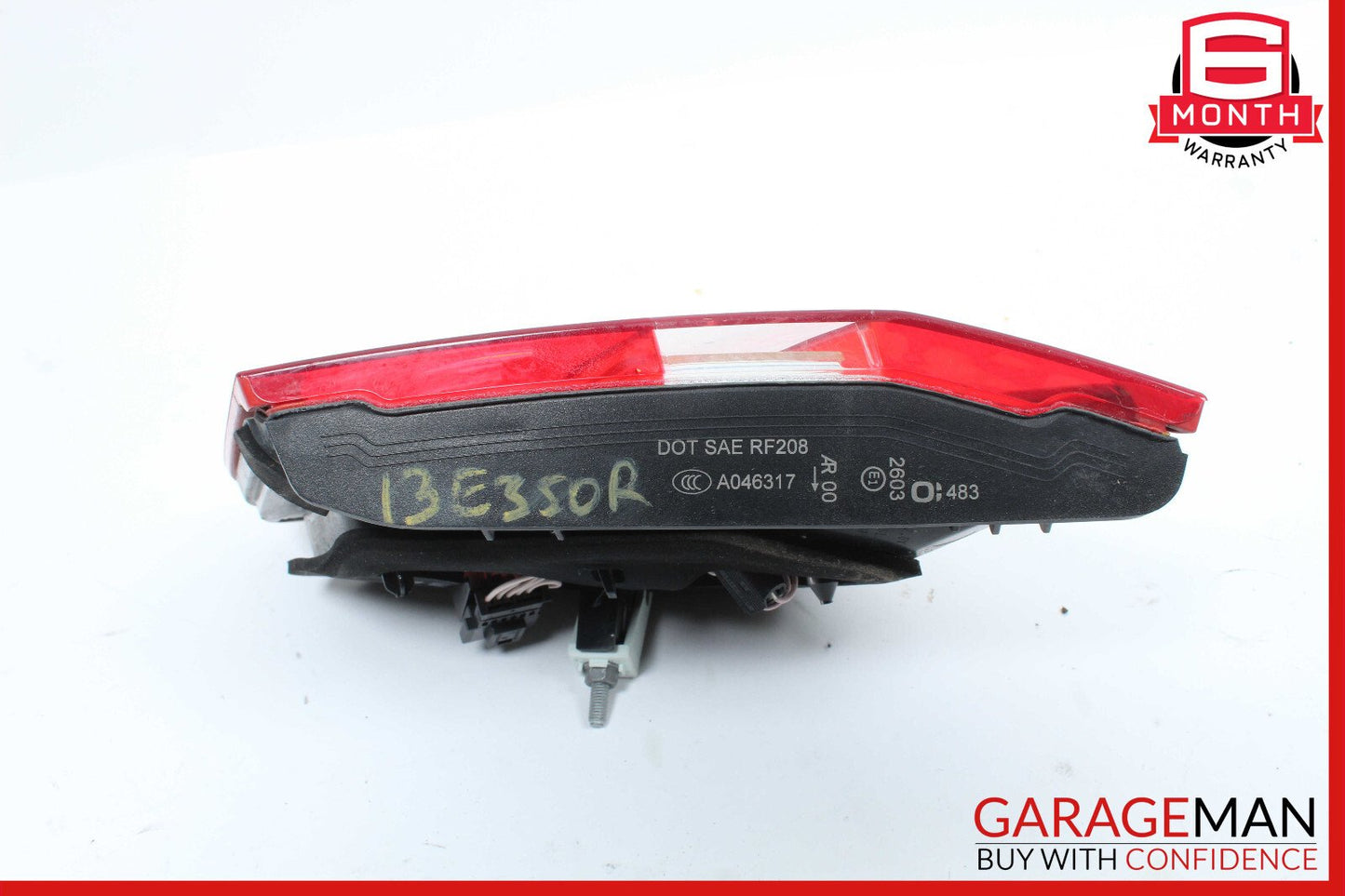 10-13 Mercedes W212 E350 E550 Sedan Inner Tail Light Lamp Rear Right Side OEM