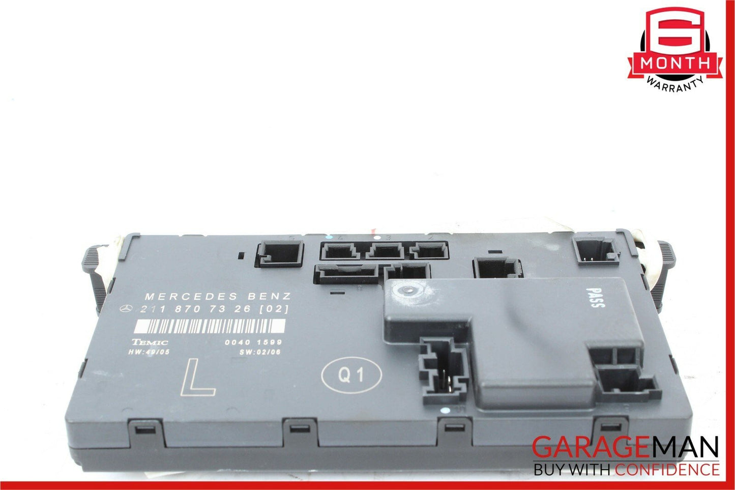 03-09 Mercedes W211 E320 E350 E63 AMG Front Left Side Door Controller Module