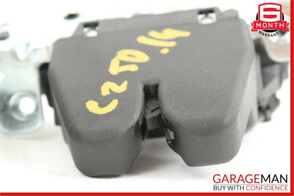 08-15 Mercedes W204 C250 Trunk Lid Lock Latch Actuator w/ Cylinder Mechanism OEM