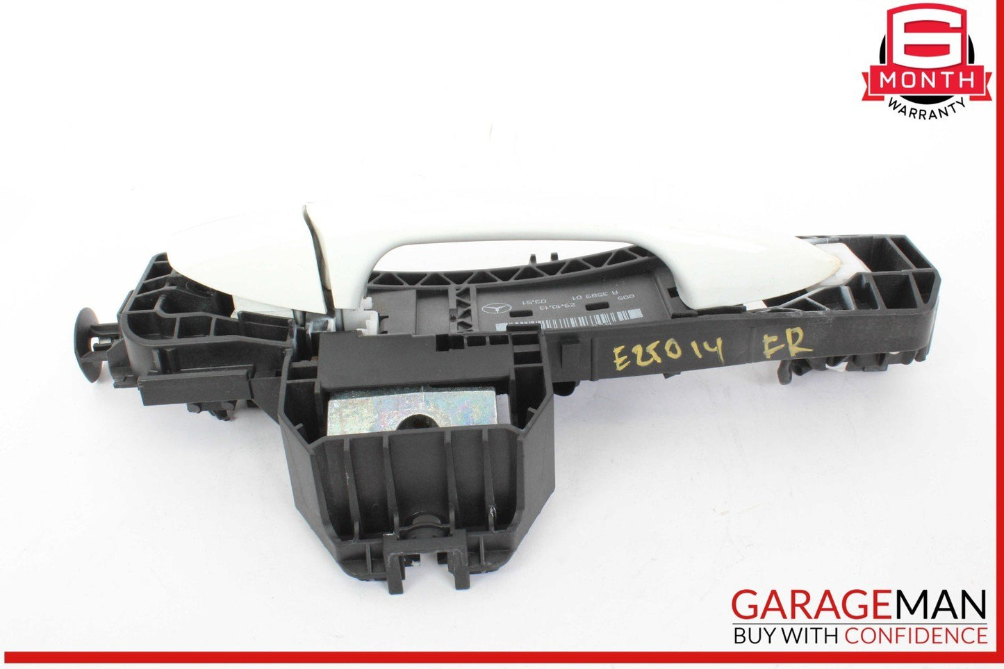 14-16 Mercedes W212 E250 Right Passenger Side Exterior Door Handle White OEM