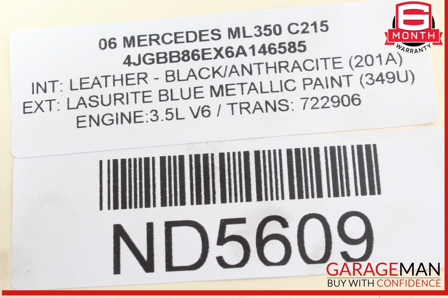 05-15 Mercedes W164 ML350 CLK350 C230 Engine Motor Air Valve 0021408360 OEM