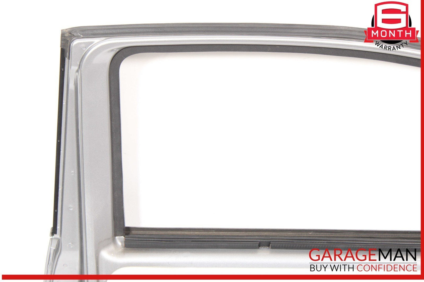 12-17 Fiat 500 Front Left Driver Side Door Shell Panel Gray OEM