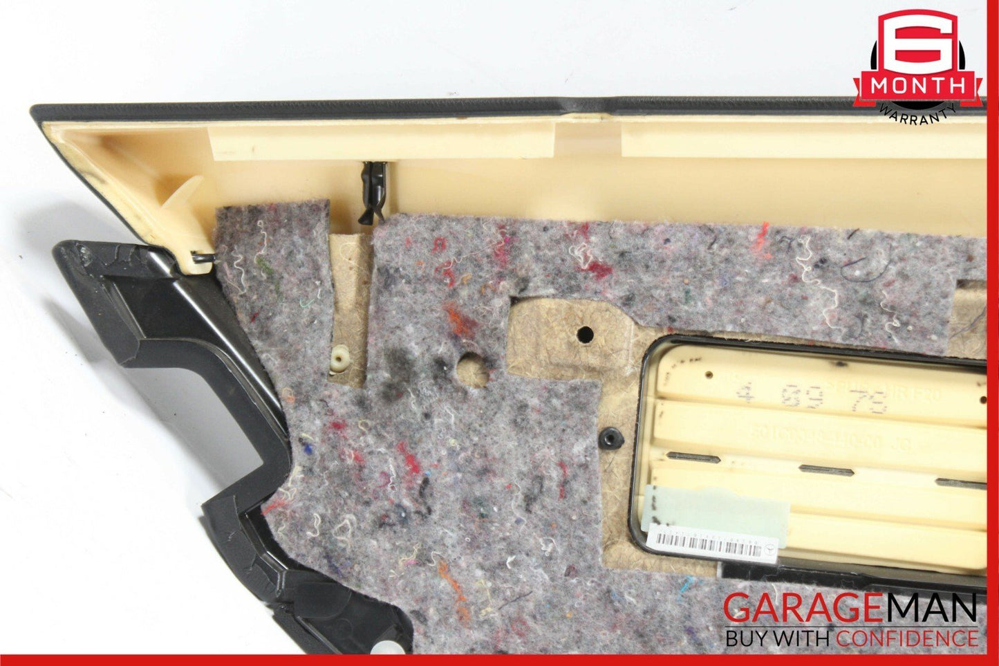 07-09 Mercedes W211 E350 Rear Right Side Interior Door Panel Black OEM
