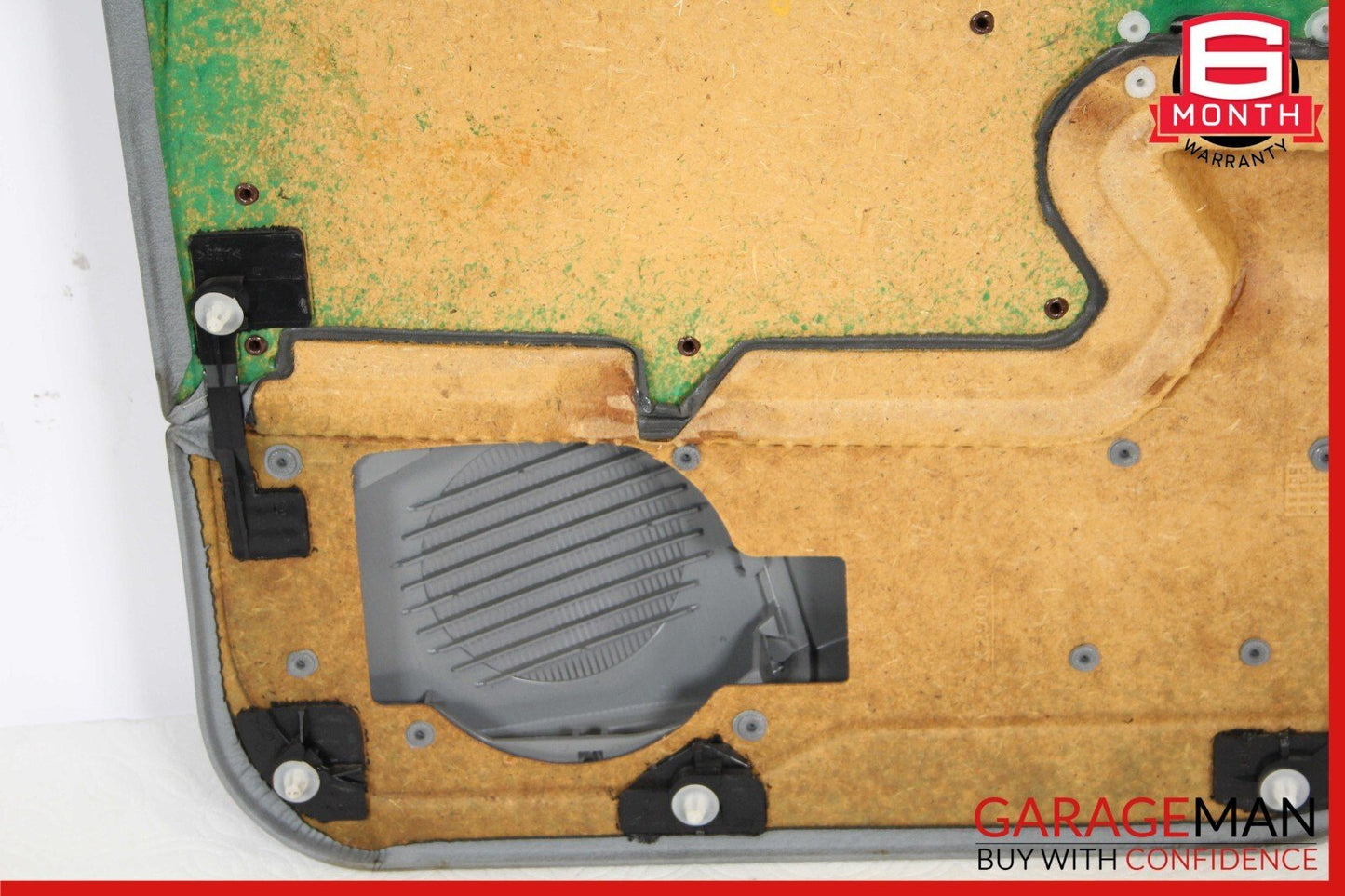 96-97 Mercedes W202 C230 C280 Rear Left Side Interior Door Panel Cover Grey OEM